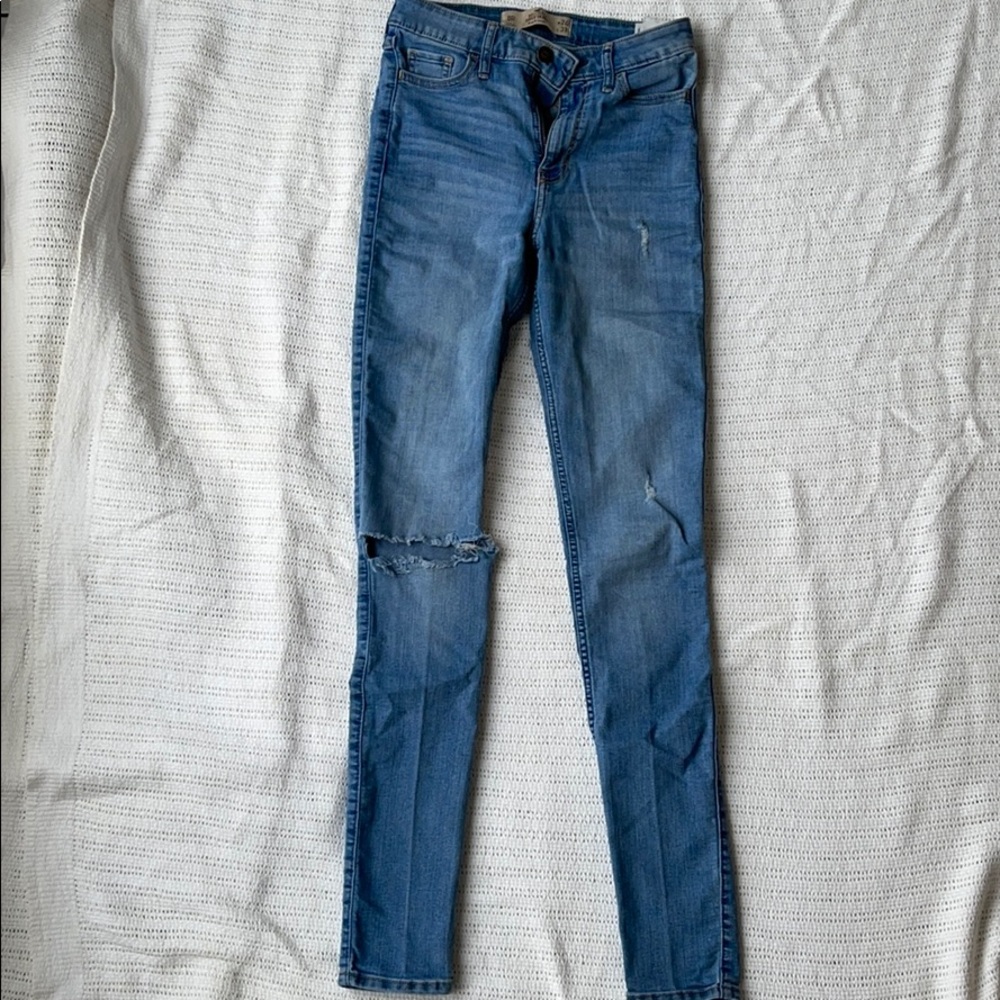 Hollister Super Skinny High Rise Jeans